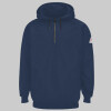 Men's Flame Resistant Quarter-Zip Hooded Sweatshirt