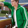 Men's Vintage Polyester Fleece Track Jacket