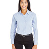 Women's CrownLux Performance® Micro Windowpane Woven Dress Shirt