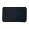 Medium Blank Black Patch - Qty 10
