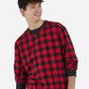 Unisex Flannel Pullover