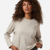Women's Beyond Side-Snap Crewneck Sweatshirt