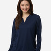 Women's Nova Performance Long Sleeve Pique Polo