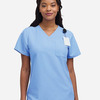 Women's V-Neck 1 Pocket Scrub Top