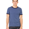 Men's Jersey Heather Ringer Tee