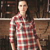 Women's Vintage Brushed Flannel Shirt