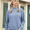 Women's Weekend Terry Mock Neck Pullover
