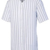 Youth Pinstripe Full Button Baseball Jersey