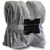 Faux Fur Throw Blanket