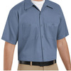 Men's Tall Cotton Short Sleeve Uniform Shirt