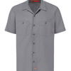 Men's Tall Industrial Short Sleeve Work Shirt