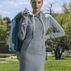 Women's Suzie Hooded Sweatshirt Dress
